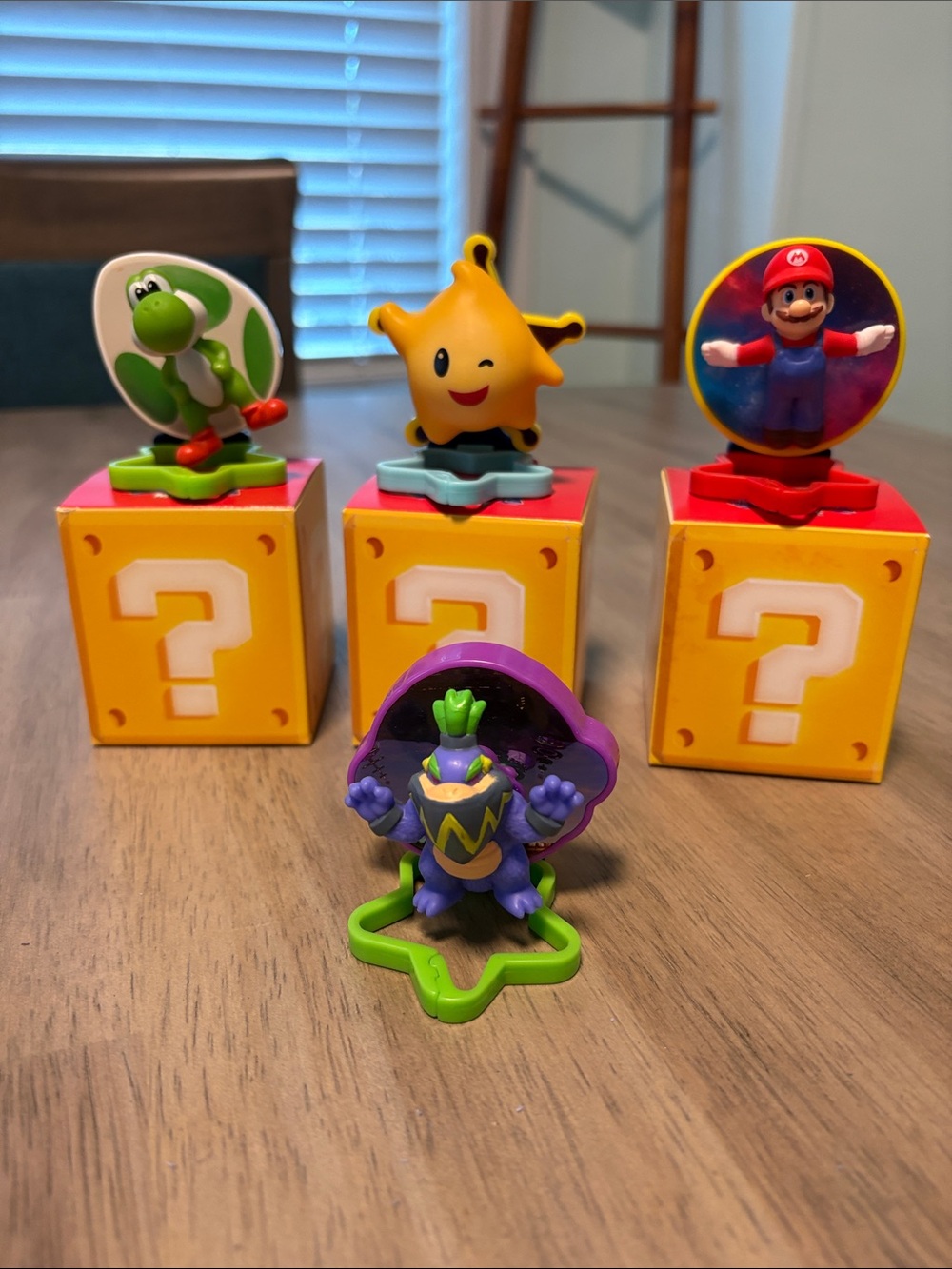 McDonald’s Nintendo Super Mario Galaxy Kids Toys bundle Yoshi Luma Bowser Jr